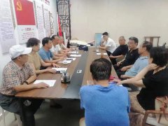 山东聊城市直书画家协会举行庆“八一”座谈会取得圆满成效